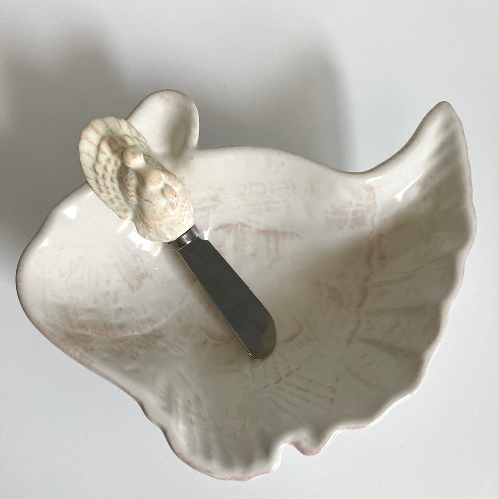 Boston Warehouse Dip Bowl & Spreader Set